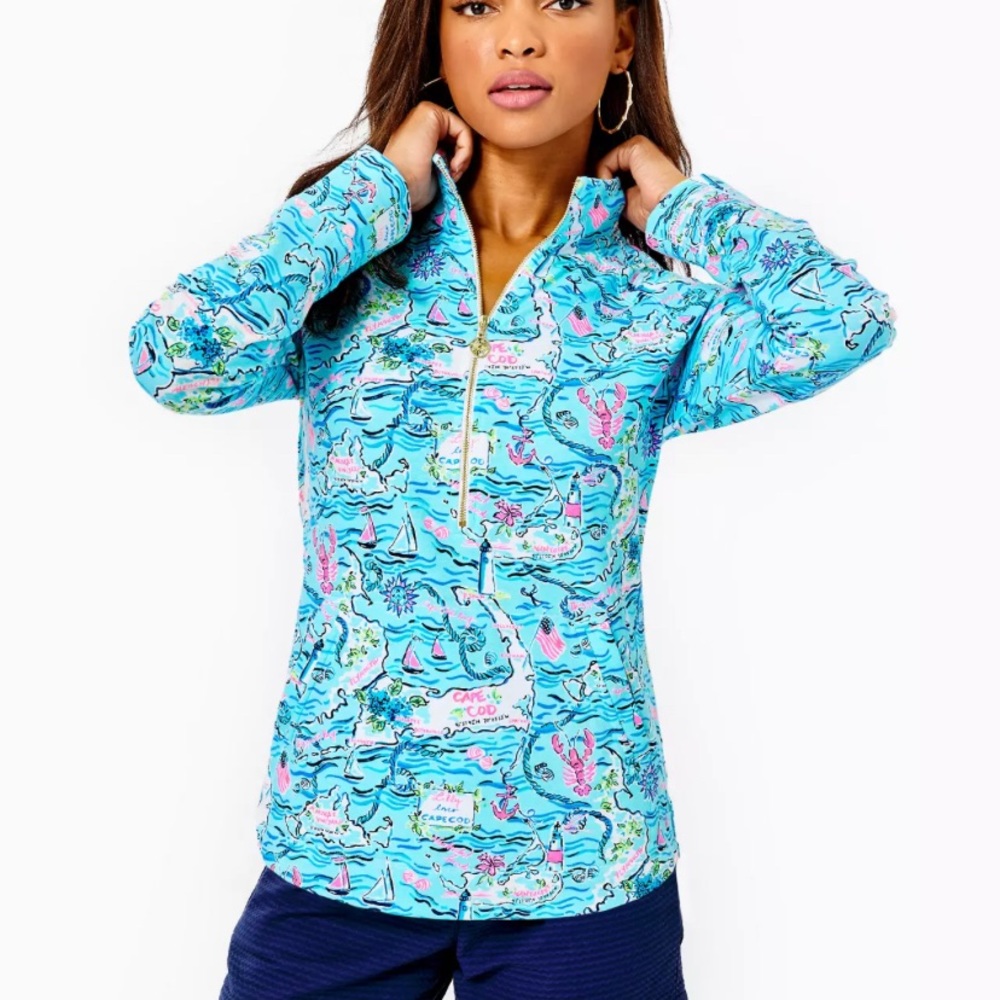 Lilly Pulitzer Cape Cod Quarter Zip | XS